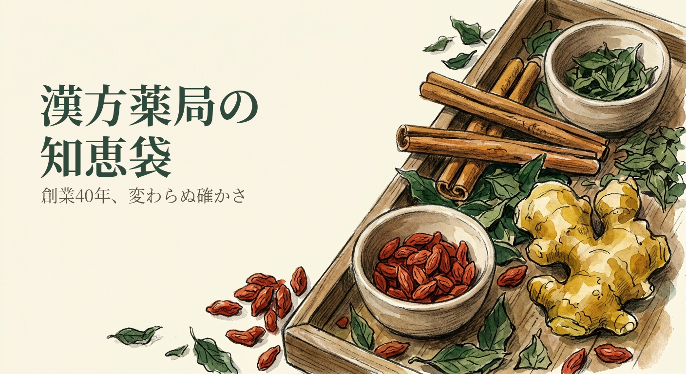 漢方薬局の知恵袋　創業40年、変わらぬ確かさ